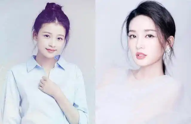 都说李沁和孙怡长得像,她们两人同框时,怎么又不像了!