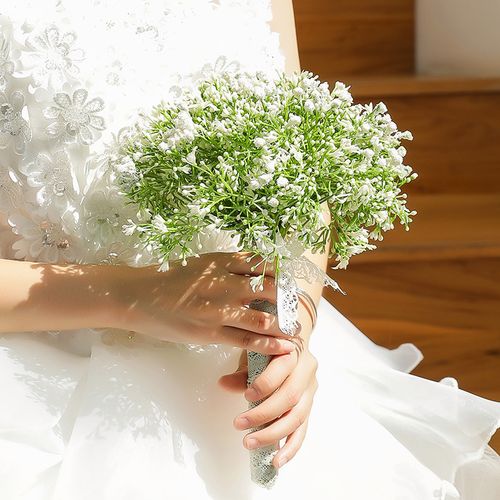 满天星花束 手捧花