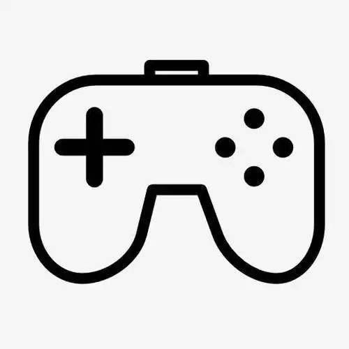 游戏盒子图标简笔画