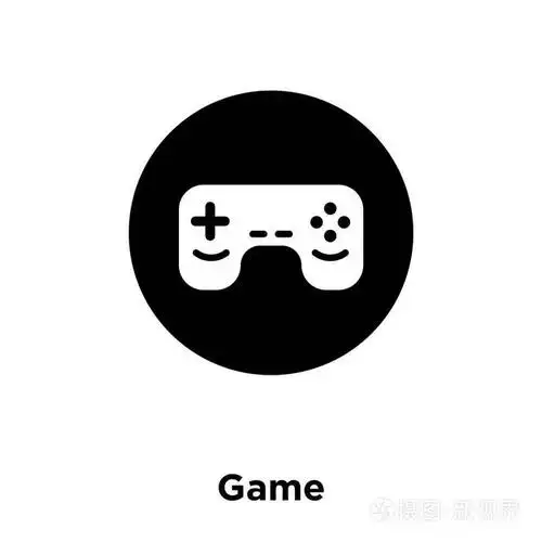 游戏图标矢量隔离在白色背景上标志概念上的游戏符号在透明背景下填充