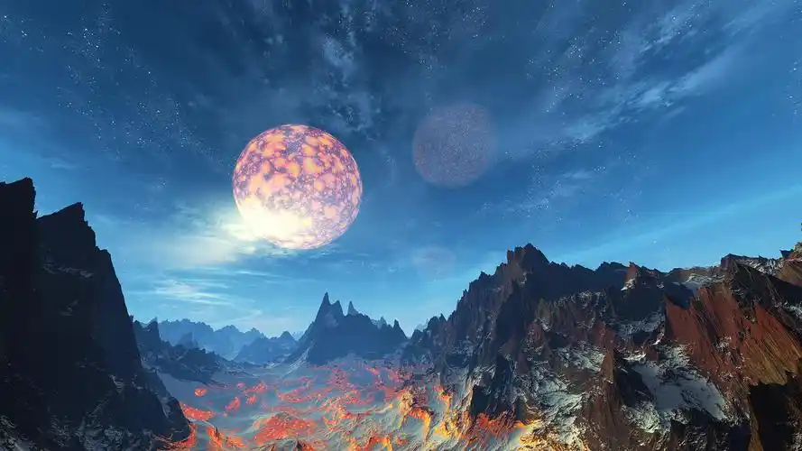 浩瀚璀璨的宇宙星空唯美图片桌面壁纸