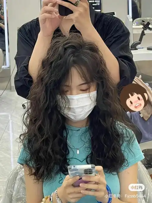 挑战老式理发店烫发