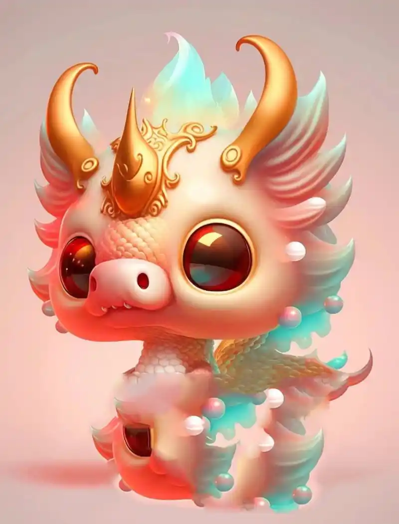 呆萌可爱的小龙龙93 二月二.龙抬头 风调雨顺好兆头 9015你我.