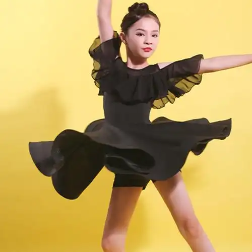 裙裤现代舞雪纺裤裙教师练功服莫代尔芭蕾舞形体飘逸跳舞纱裙0630