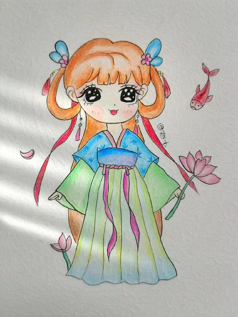 动漫古装.#简笔画 #画画 #动漫 #儿童动漫 #动漫绘画教 - 抖音