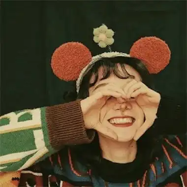 好开心好阳光女头真人优质 笑容开心女头氛围高清治愈系可爱女头