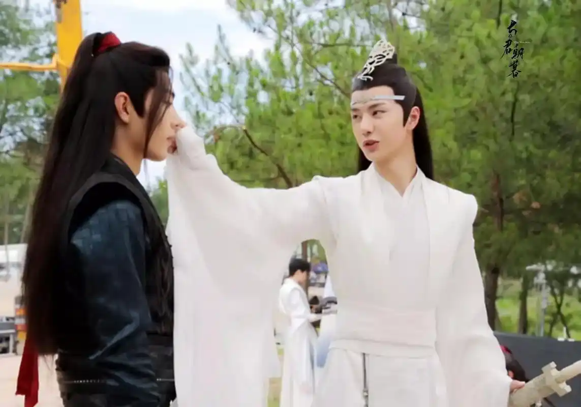 陈情令花絮存图《王一博肖战》陈情令花絮存图