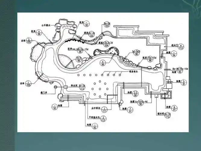 4.水景工程施工图设计