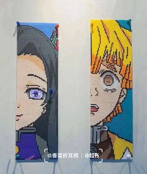 拼豆鬼灭之刃蝴蝶香奈惠0269