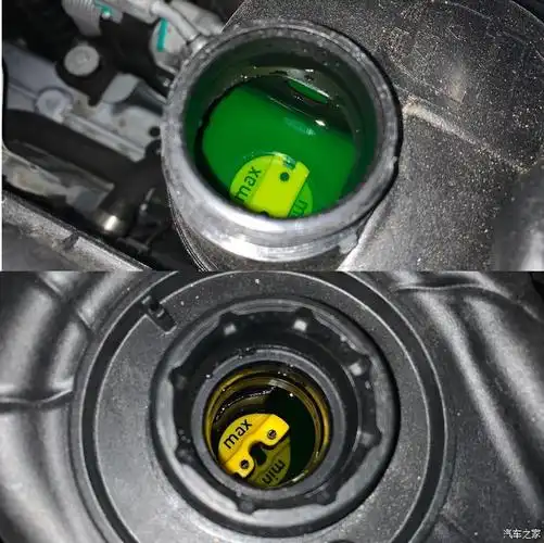 【图】20款525li老款b48发动机冷却液观察_宝马5系论坛_汽车之家论坛