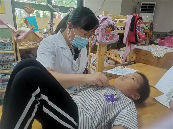 茶山幼:六一体检进行时-新闻中心 - 常州市天宁区茶山中心幼儿园
