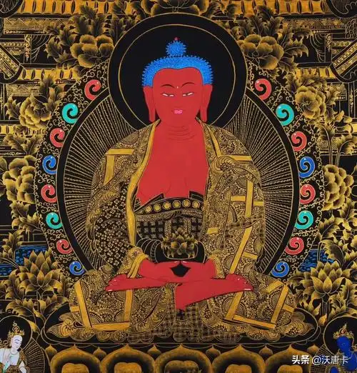 藏族肉莲花图片(极乐世界中的莲花是怎么来的?