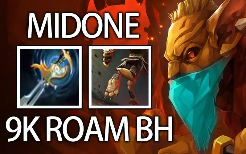 【dota】midone 9k mmr 连击刀的赏金猎人