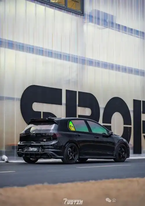 竞技走街风的大众8代高尔夫gti,这是小钢炮的正确打开方式