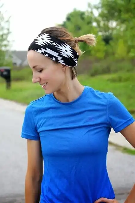 短发妞运动也能很有型!5个发型建议让你跑步也不