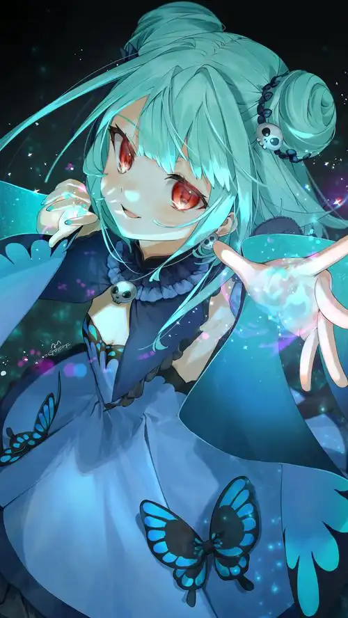 好看养眼动漫美女手机壁纸_动漫_手机壁纸下载_美桌网