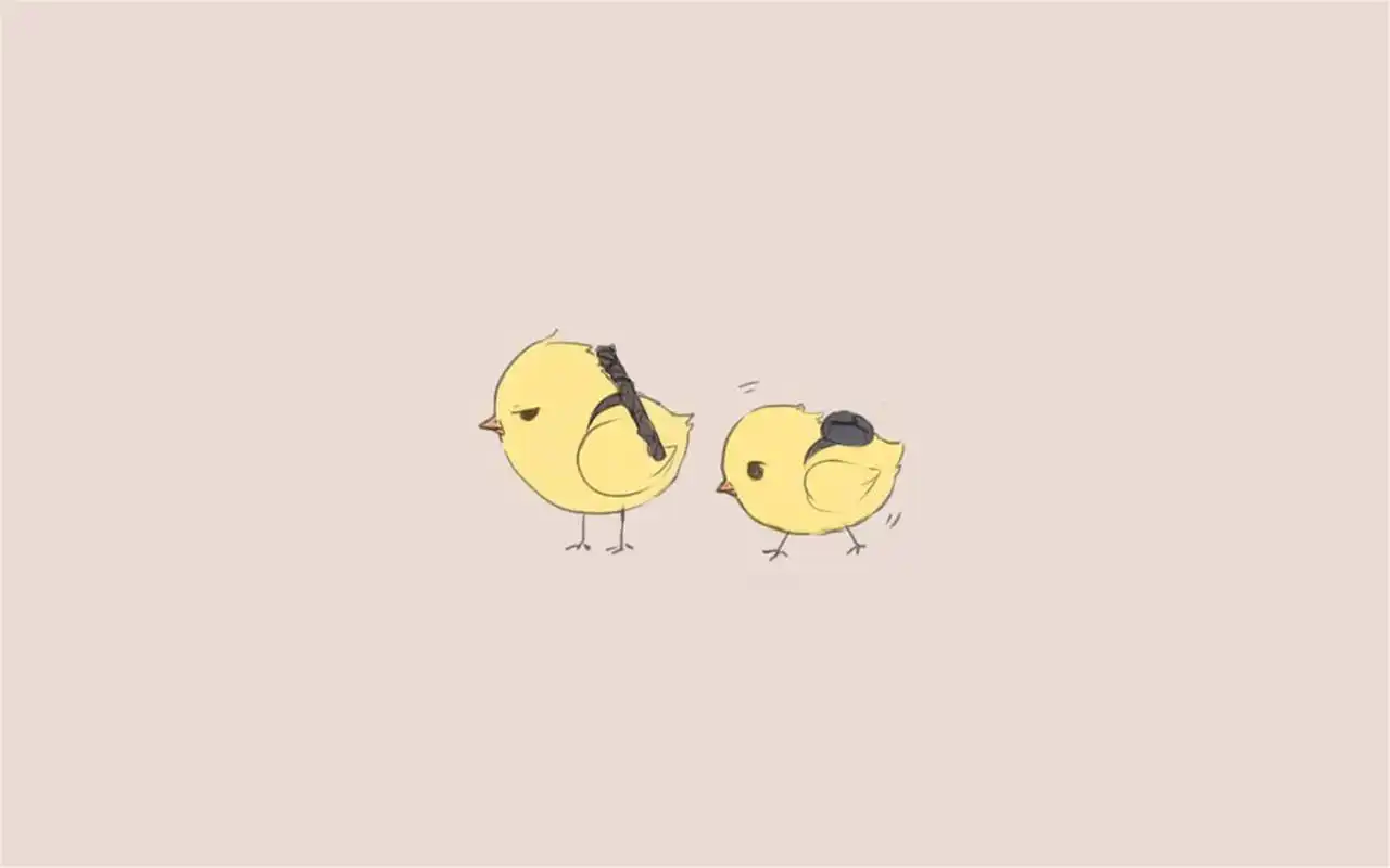 简单的卡通图案可爱图片桌面壁纸高清下载第一辑