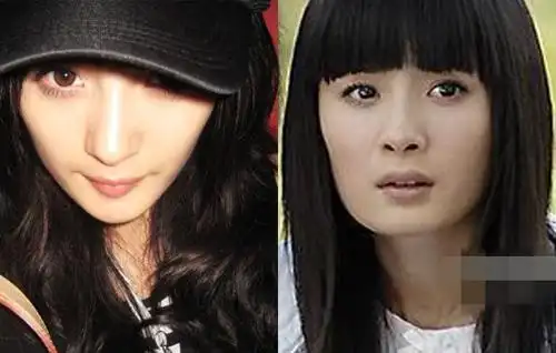 我根本不认识她jpg,500x500,128kb,220_220女星整容前后对比 杨幂