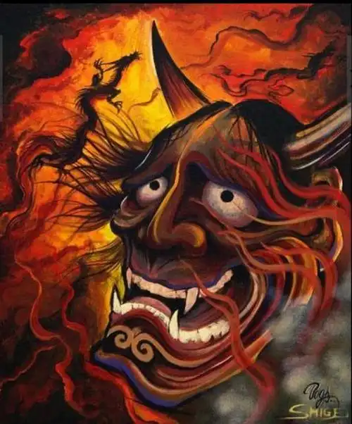 【素材知识】百鬼夜行-般若