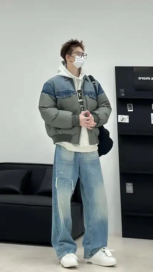 简约干净的韩系冬季男生一周穿搭分享 冬天就是要穿的保暖又好看 - 抖