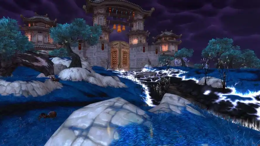 [mists of pandaria] 潘达利亚全地图视频