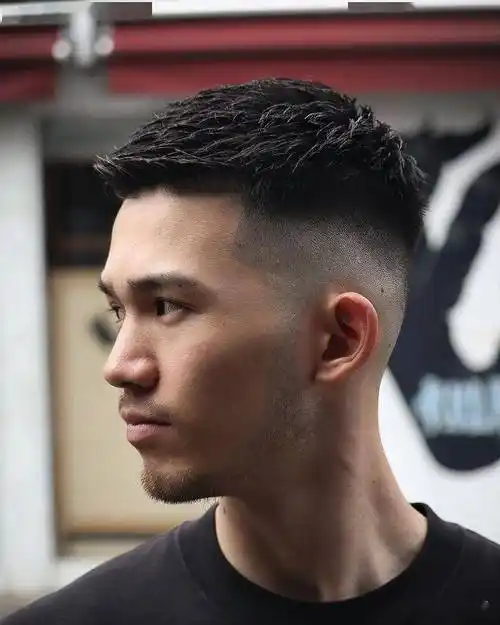 以下是"飞机头"发型的一些优点.