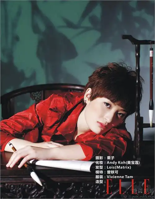 2009快乐女声电子专辑5期封面造型欣赏(3)