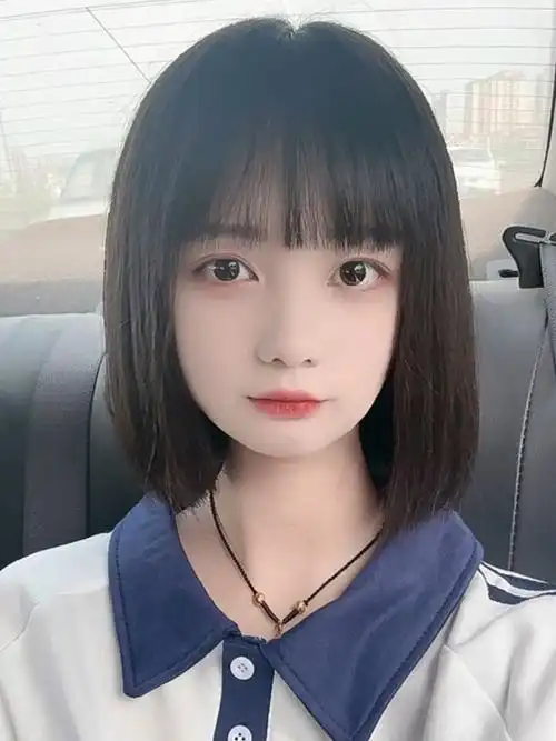 适合所有学生党的甜美短发