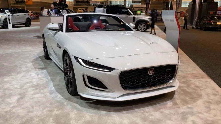 太漂亮了吧捷豹敞篷超跑