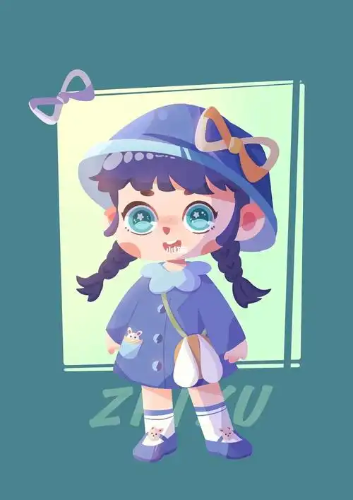 原创q版可爱人物形象