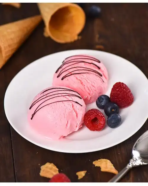 展艺硬冰激凌粉 软冰淇淋粉雪糕粉自制甜筒棒冰原料100g多种口味