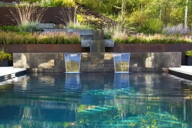 [分享]让人惊艳的水景设计!景观中的跌水,叠水