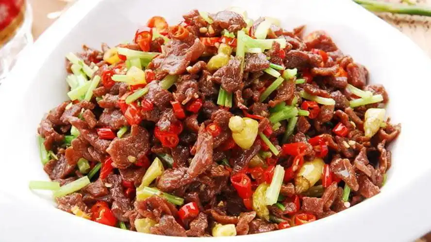 湘菜小炒黄牛肉的家常做法湘菜小炒黄牛肉的做法大全家常