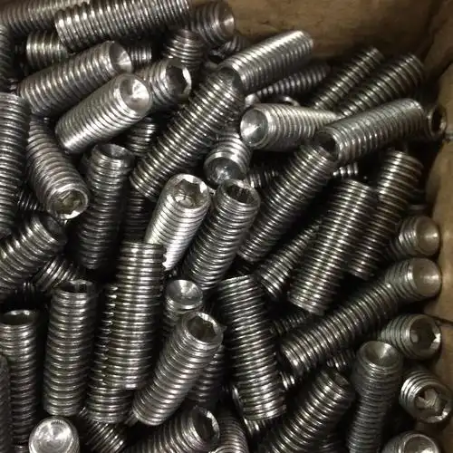 tai钛合金 不锈钢ss304/316/316l英/美制细牙紧定螺钉 3/8-24*l-阿里