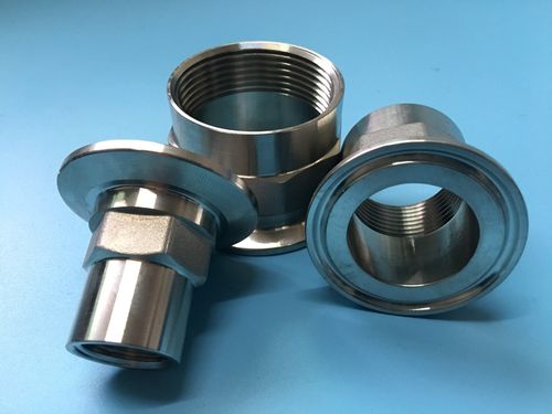 不锈钢sus304 316l食品级卫生级快装内丝卡箍式内螺纹转接头g螺纹