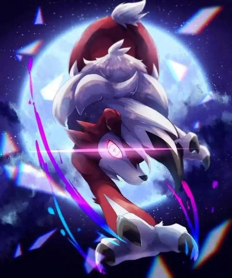 宝可梦鬃岩狼人壁纸