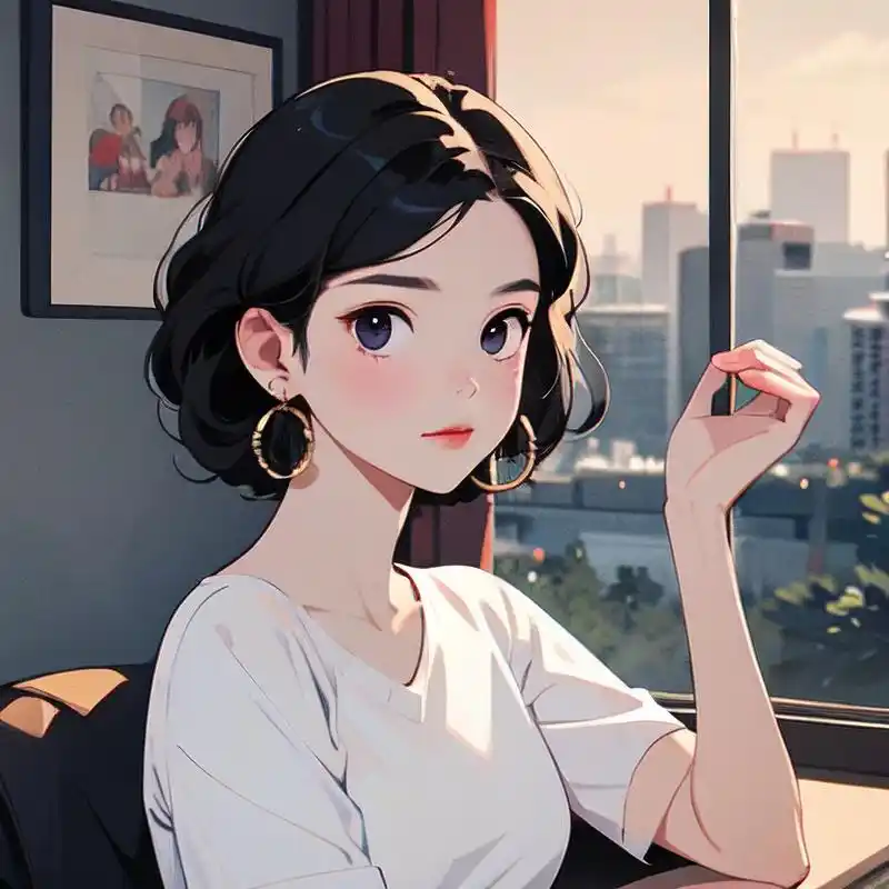 你喜欢这样的卡通女孩头像吗?93