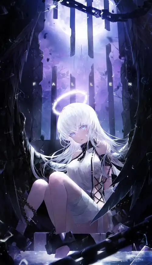 堕天使 绘师:crystalherb(p id=4480830)… _ 二次元[图片专辑]