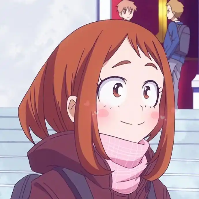 我的英雄学院(第22组)超可爱的御茶子抱图点赞我的英雄学院#自截头像