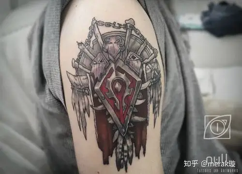 纹身游戏纹身第二弹魔兽世界