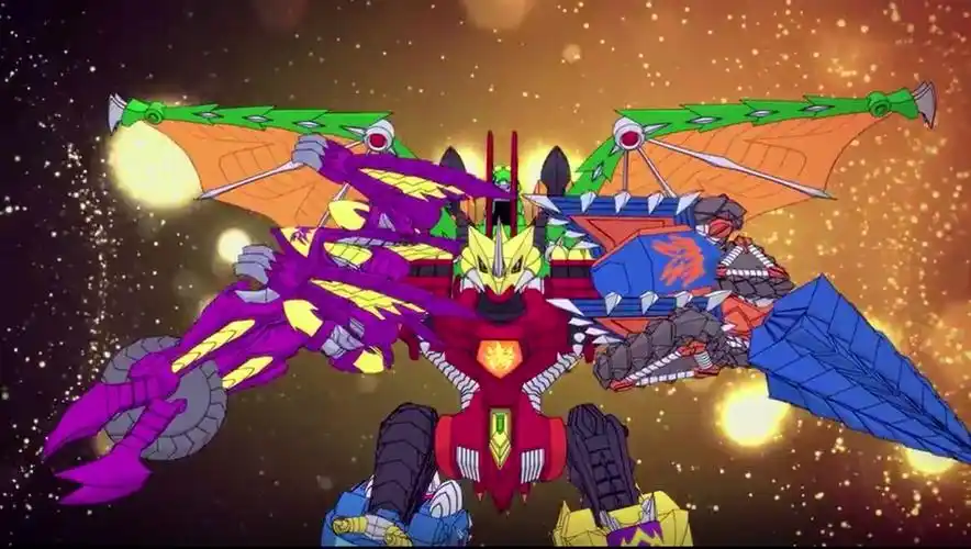 斗龙战士:恐怖强敌怒天霸,终极龙神现身!