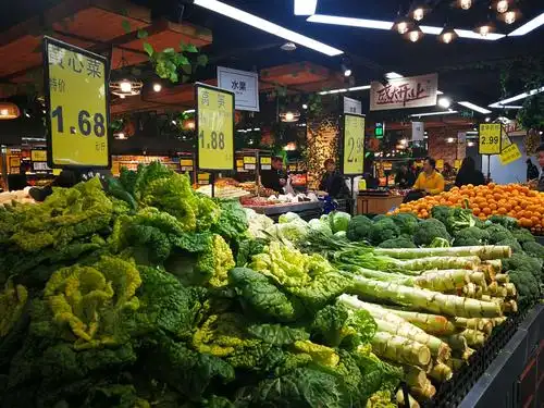 大德福(蔬菜堆头)陈列