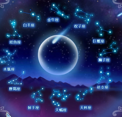 彩虹岛2区 新浪网通区 十二新星座 座座有