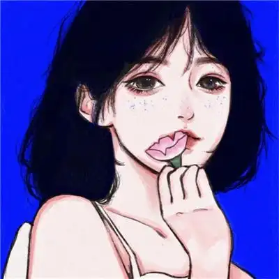 韩版动漫高冷御姐女生头像图片大全 清新淡雅忧伤微信韩漫女头_动漫