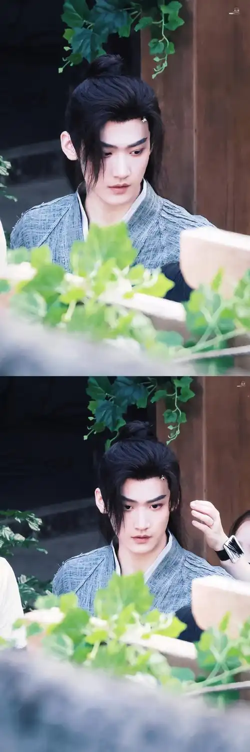 我火速去搜了一下「千麟02」的路透,周柯宇第一部古装剧诶#周柯宇