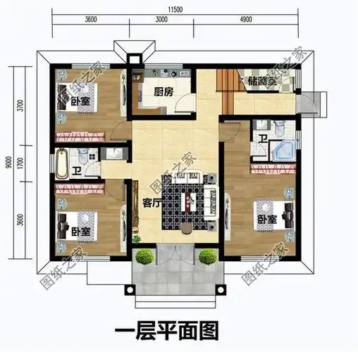 15万20万农村自建房推荐立体饱满的外观非常有质感