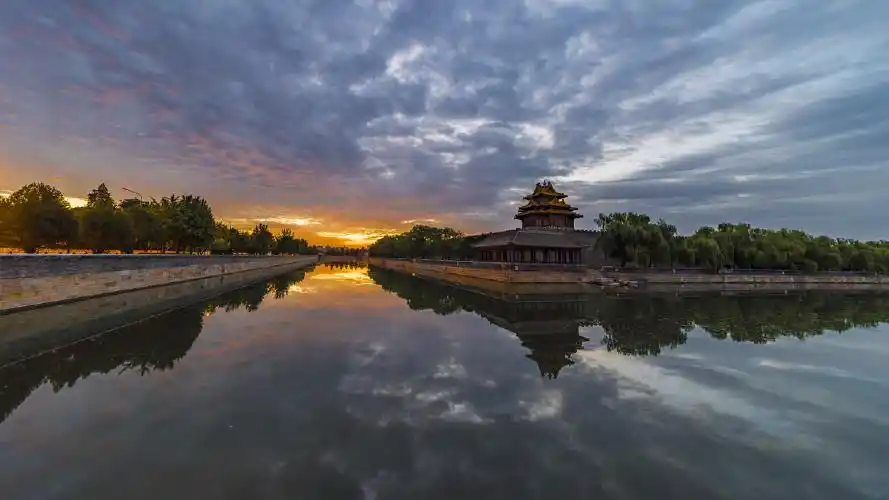 高清故宫角楼风景