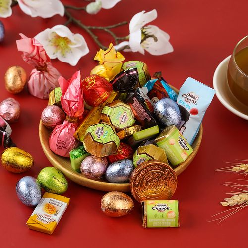 徐福记雀巢奇欧比巧克力混合散装巧克力零食 网红零食年货巧克力