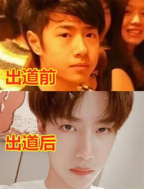 "出道堪称换脸"的爱豆,肖战王一博还行,邓伦是"逆生长"吧!