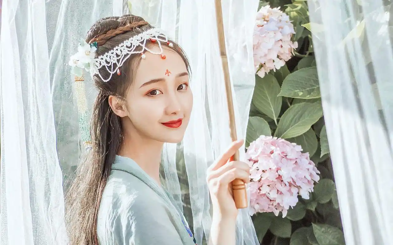 古装美女唯美仙气写真高清桌面壁纸高清大图预览1920x1200_美女壁纸下